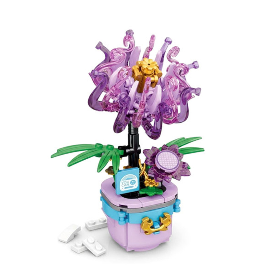 Дитячий конструктор Plant Flower Collection Bambi 33024, 153 деталей
