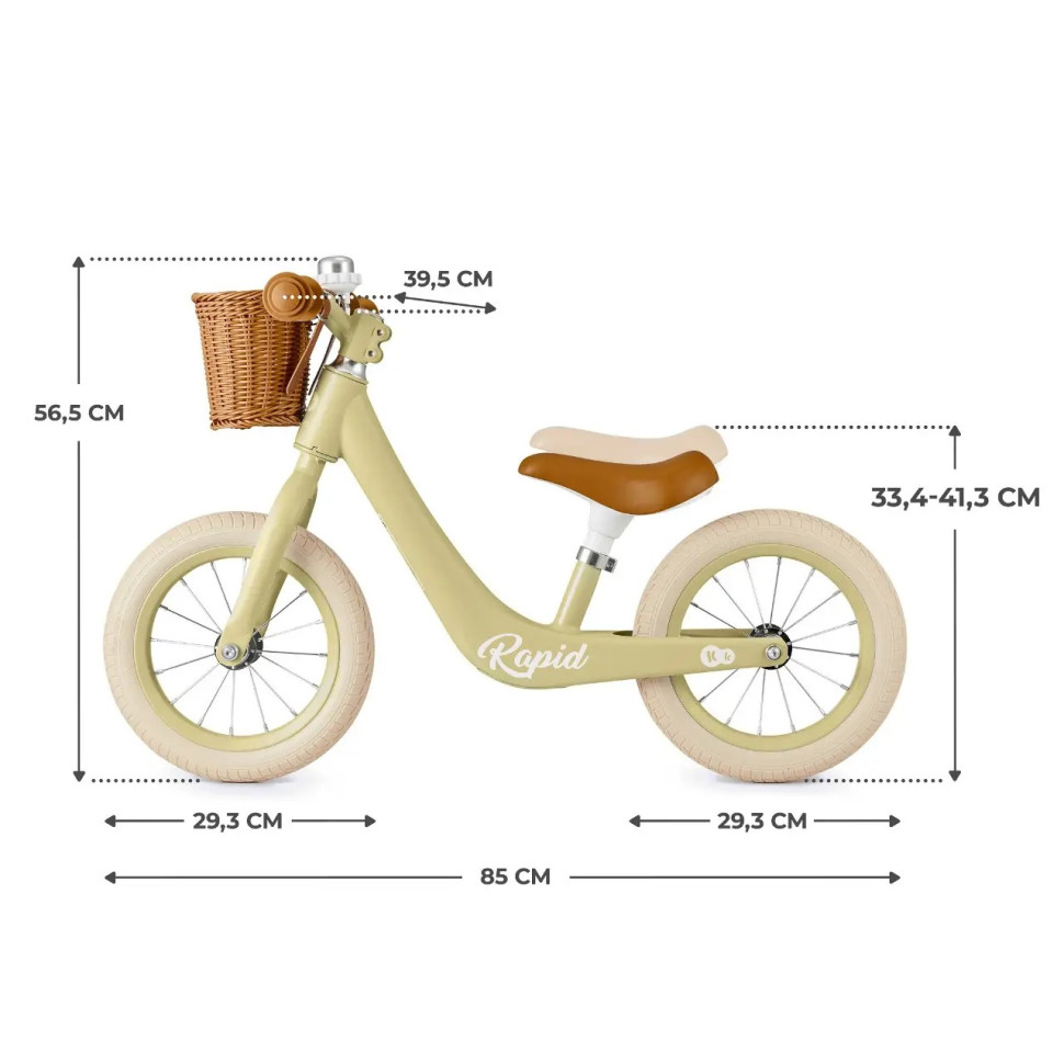 Дитячий Біговел Rapid 2 Kinderkraft KRRAPI02GRE0000 Savannah Green