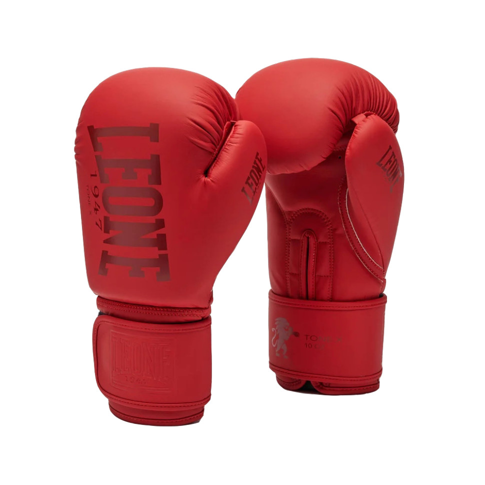 Боксерські рукавички GN058 TONE X Leone GN058_Red_12oz, Red 12 унцій