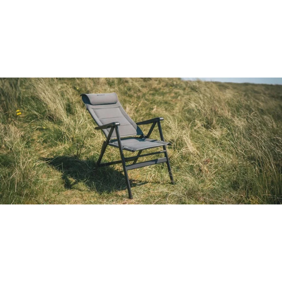 Стул кемпинговый Teton Outwell 931566 Grey, размер 64х75х122 см