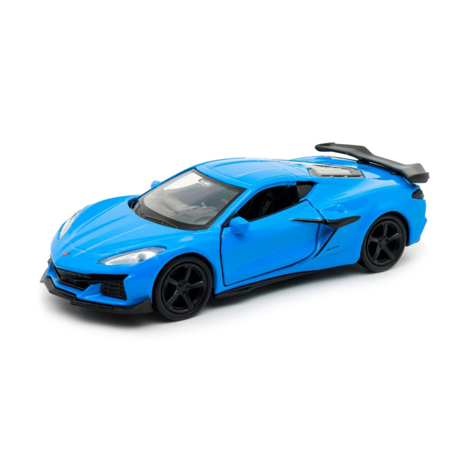 Машинка инерционная Chevrolet Corvette Z06 2023 TechnoDrive 250383W(Blue) масштаб 1:43