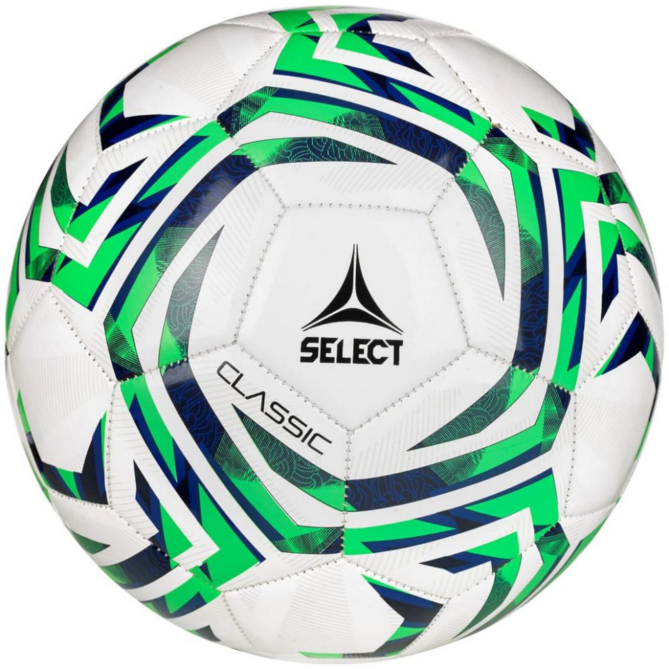 М'яч футбольний FB CLASSIC v25 Select 099489-004-4 біло-зелений № 4