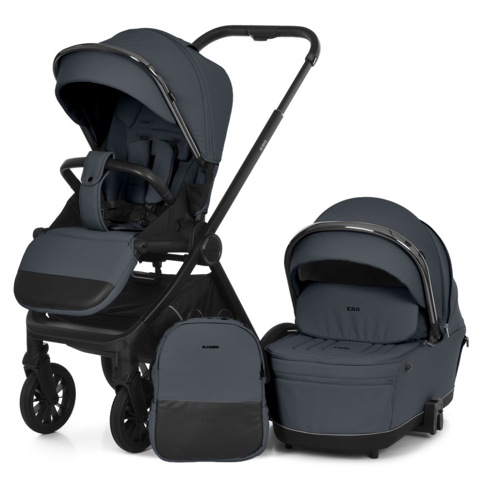 Універсальна коляска 2 в 1 ERA El Camino ME 1100-2 Charcoal Gray