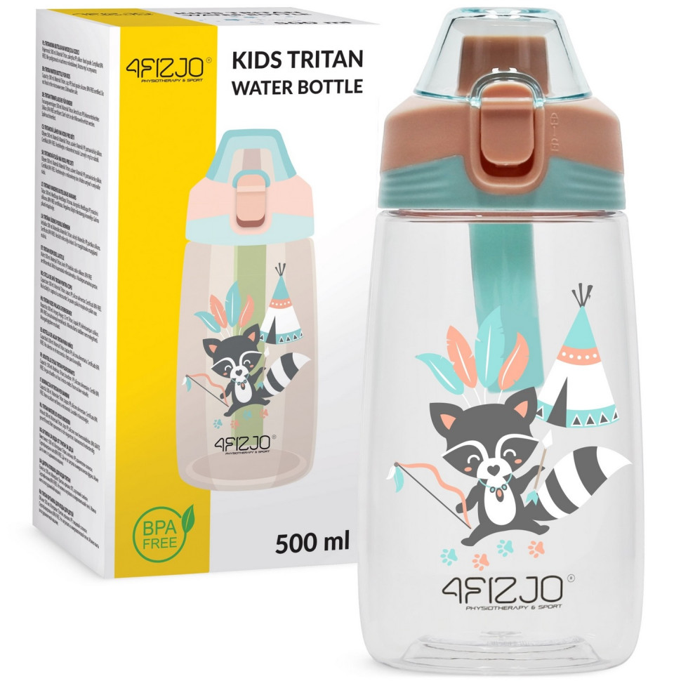 Пляшка для води дитяча Mix 4FIZJO P-5905973403696, 0,500 мл