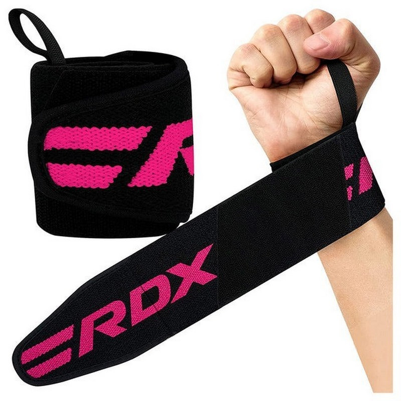 Бинти для зап'ястів W2 Gym Wrist Wraps RDX Inc Limited WAH-W2P Pink