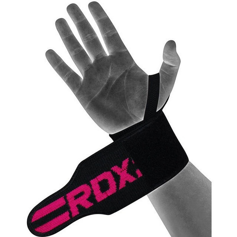 Бинти для зап'ястів W2 Gym Wrist Wraps RDX Inc Limited WAH-W2P Pink