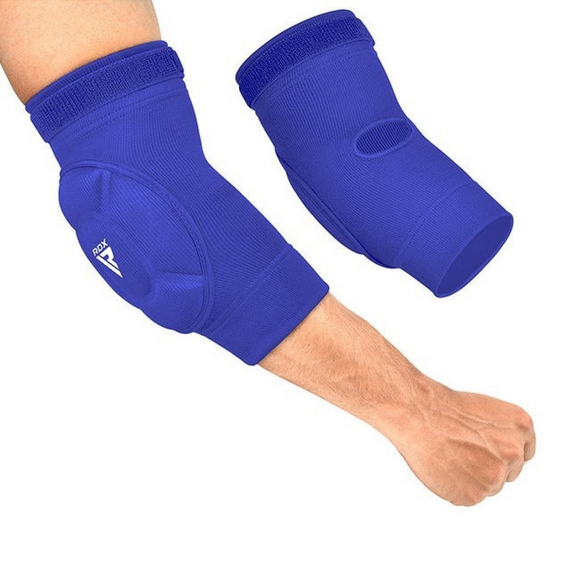 Налокотники спортивные Hosiery Elbow Foam RDX Inc Limited HYP-EUW-L Blue/White, L