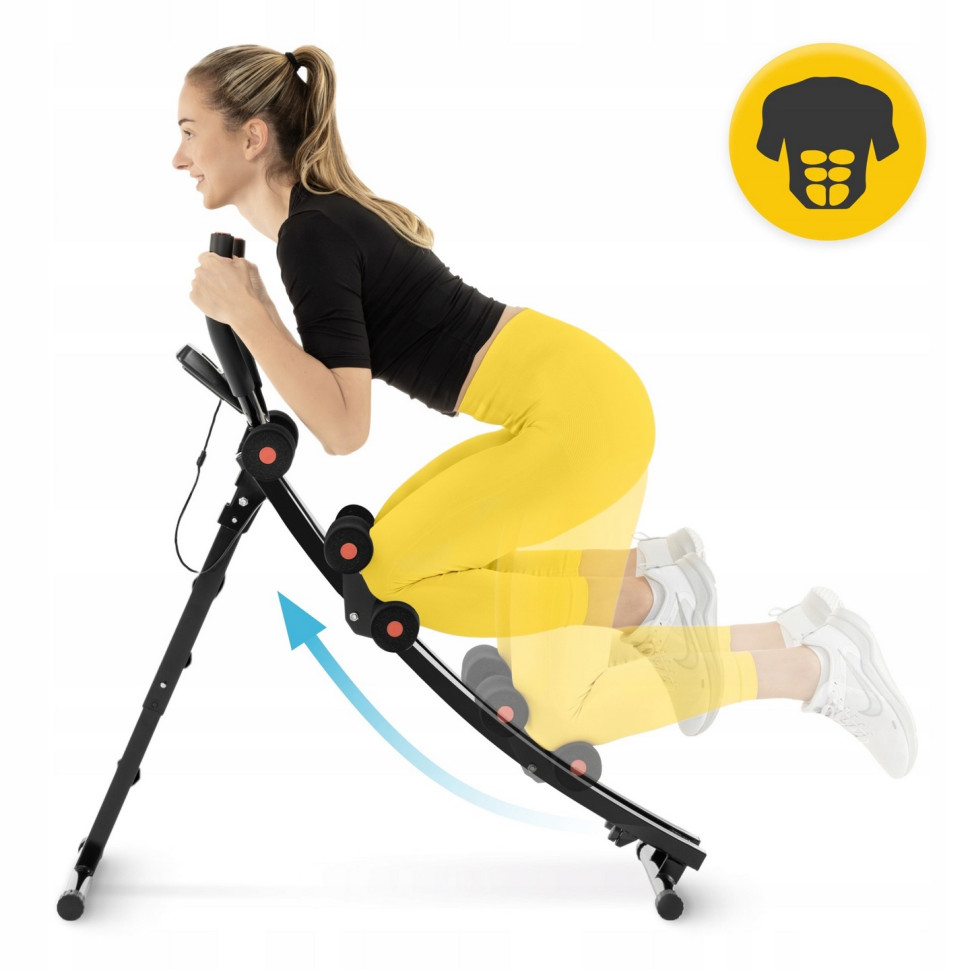 Тренажер для пресса со счетчиком Ab Fit 4FIZJO P-5905973402606 складной