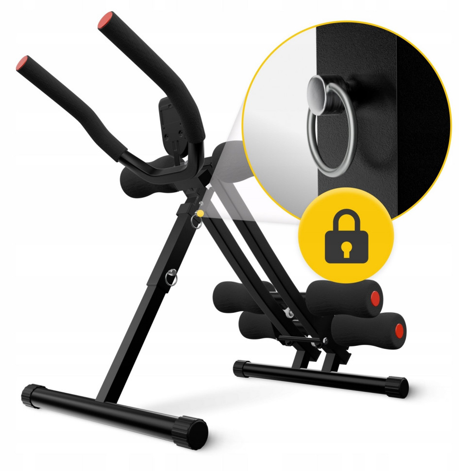 Тренажер для пресса со счетчиком Ab Fit 4FIZJO P-5905973402606 складной