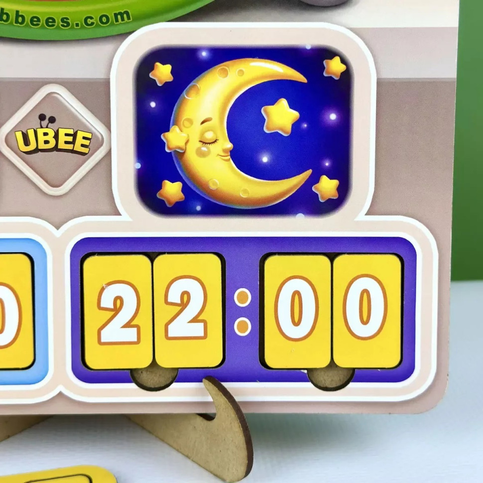 Развивающая игра Часы - Учим время Ubumblebees (ПСД279) PSD279