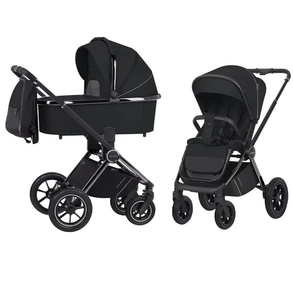 Коляска универсальная 2 в 1 Ultimo CARRELLO CRL-6518 Sable Black