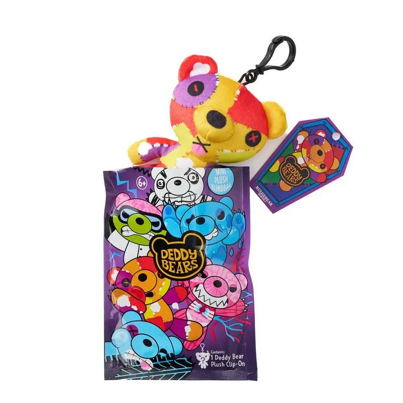 Детская игрушка-сюрприз плюшевая с клипсой Deddy Bears DB318PQ