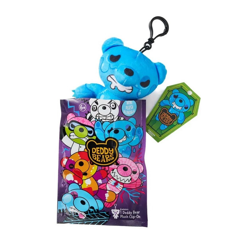 Детская игрушка-сюрприз плюшевая с клипсой Deddy Bears DB318PQ