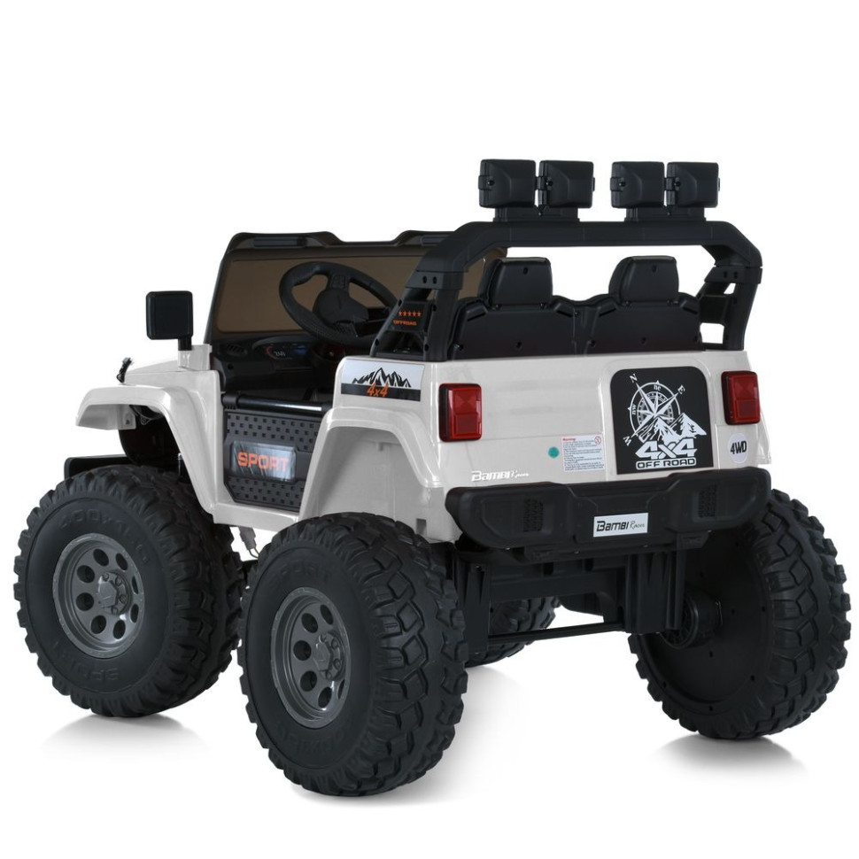 Дитячий електромобіль Джип Bambi Racer M 6204EBLR-1(24V) до 60 кг