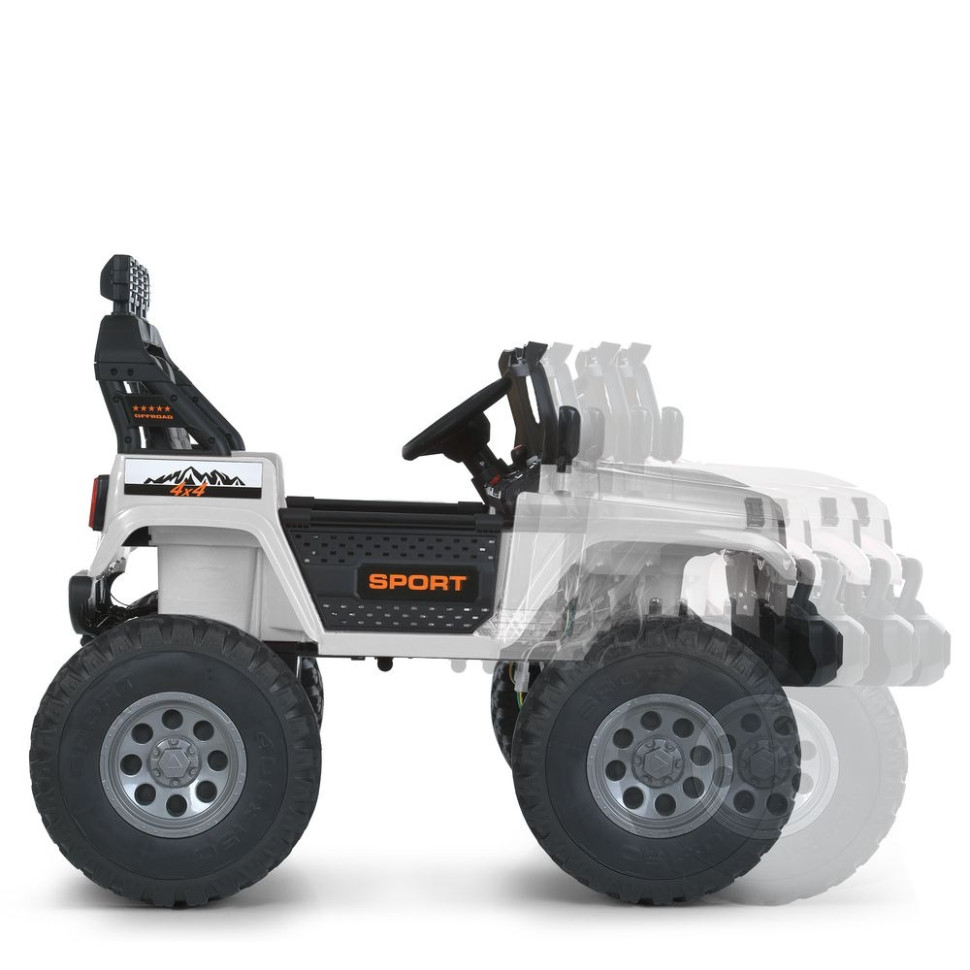 Дитячий електромобіль Джип Bambi Racer M 6204EBLR-1(24V) до 60 кг