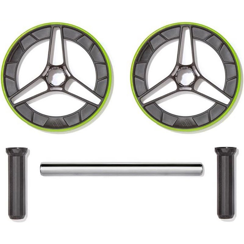 Ролик для пресу Performance Ab Wheel Adidas ADAC-11407 чорний, салатовий