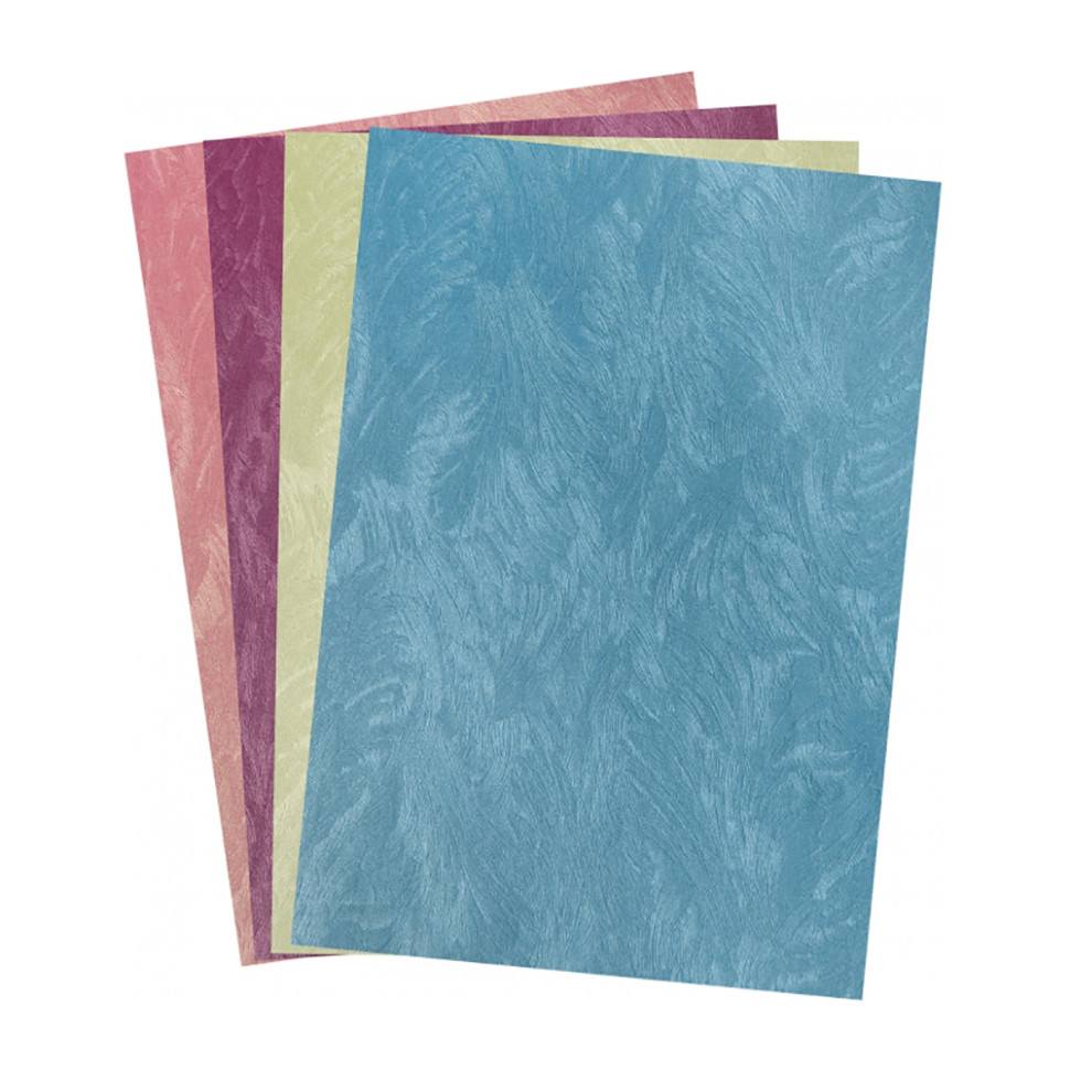 Цветная бумага для дизайна Венеция Maxi 61626, 10 листов А4, 5 листов А5, односторонняя