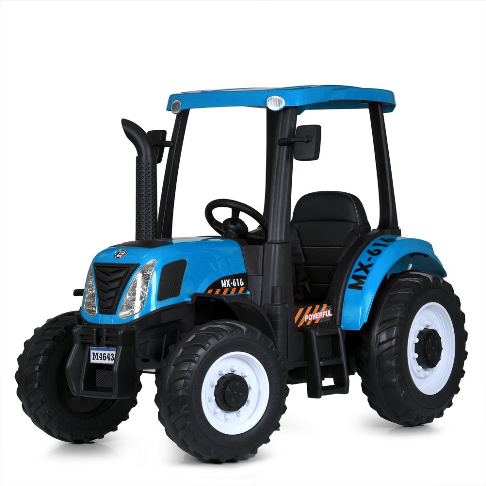 Детский электромобиль Трактор Bambi Racer M 4643EBLR-4 до 35 кг