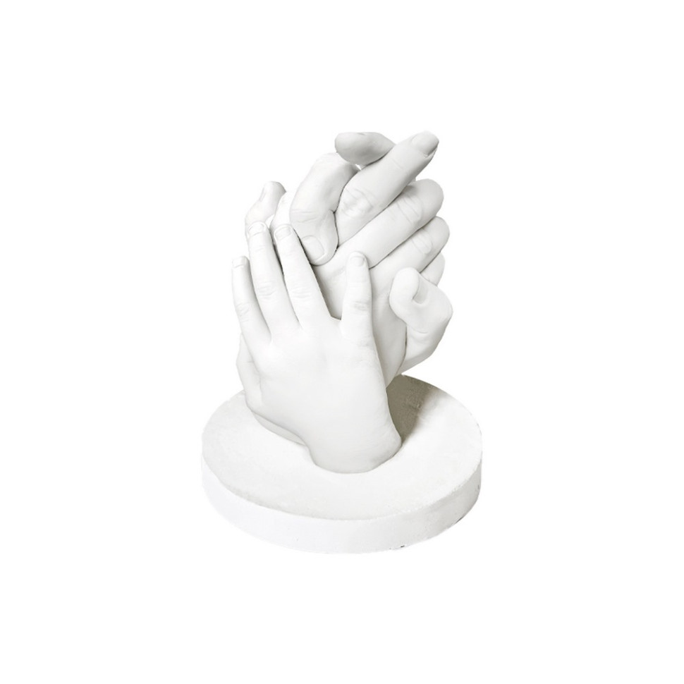 Набор для творчества создание 3D слепков рук Strateg 30913 гипс