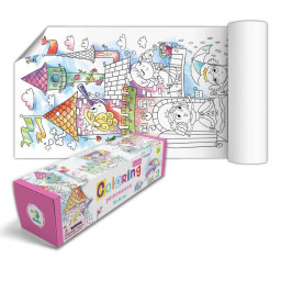 Раскраска "Принцессы" DoDo Toys 300289, 70х16 см