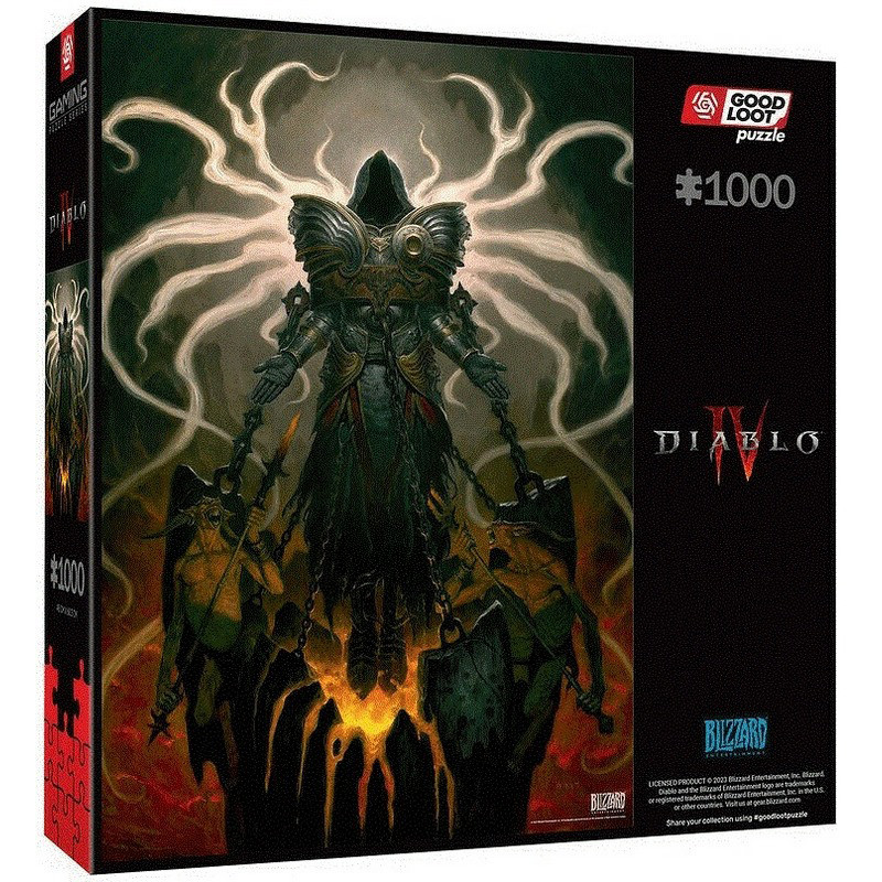 Пазл классический Diablo IV Inarius Puzzles GoodLoot 5908305244912, 1000 элементов