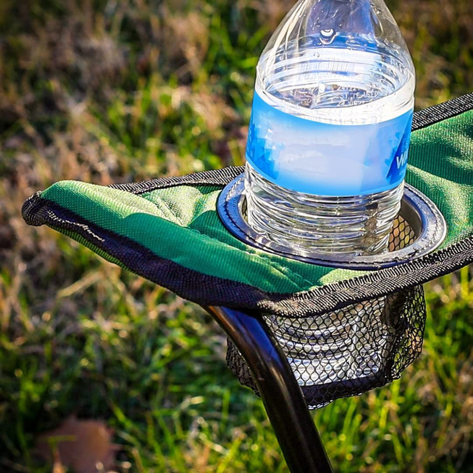 Стілець розкладний великий Mountain Outdoor Newt 1101-7977-G, з підлокітниками