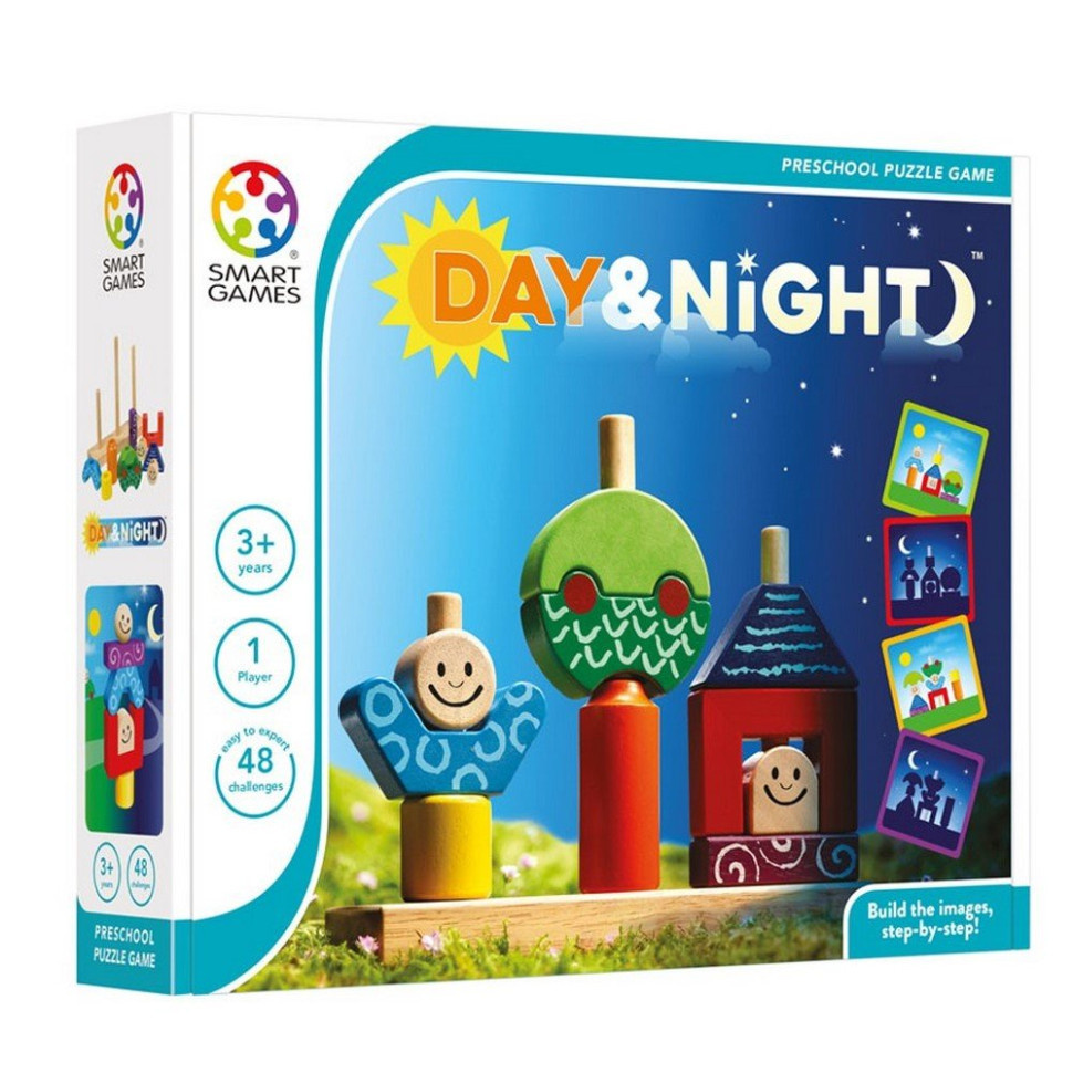 Игра-головоломка День и ночь Smart Games SG 033, 48 заданий