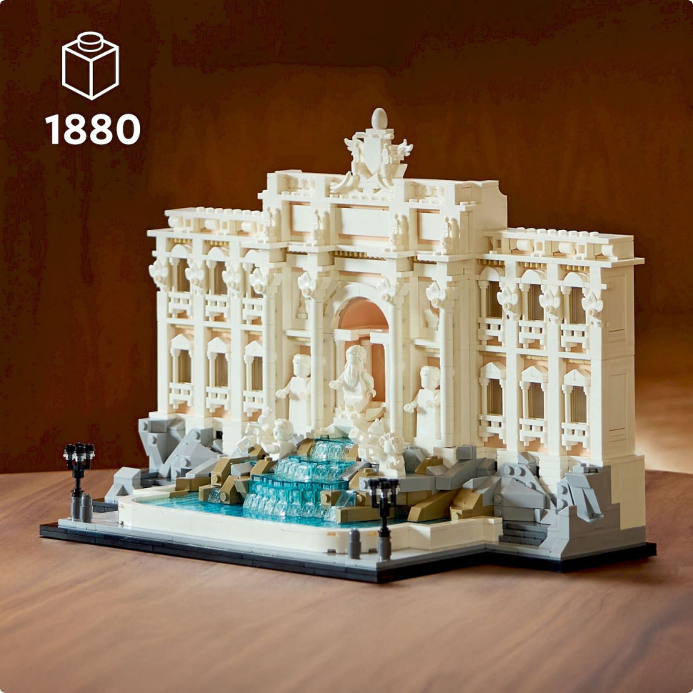 Конструктор LEGO Architecture Фонтан Треви 21062, 1880 деталей 