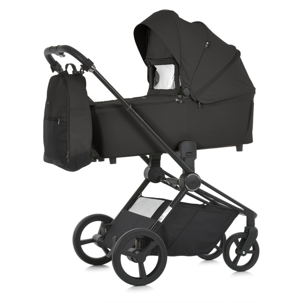 Дитяча універсальна коляска 2 в 1 PERSONA El Camino ME 1091-1 Total Black