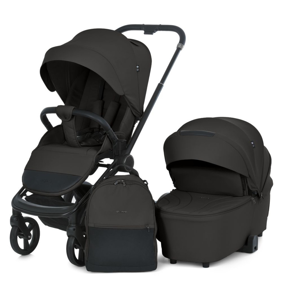 Дитяча універсальна коляска 2 в 1 PERSONA El Camino ME 1091-1 Total Black