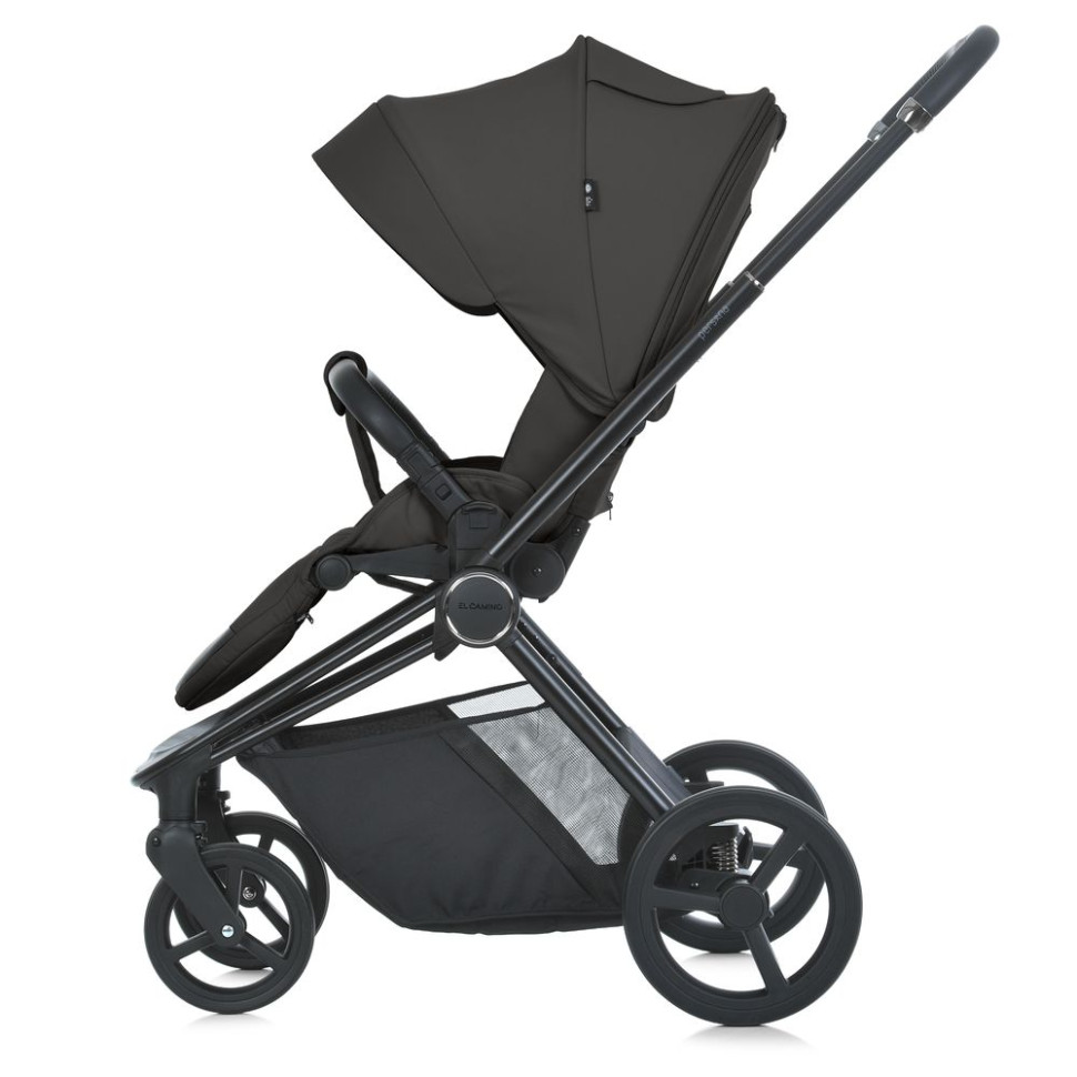 Дитяча універсальна коляска 2 в 1 PERSONA El Camino ME 1091-1 Total Black