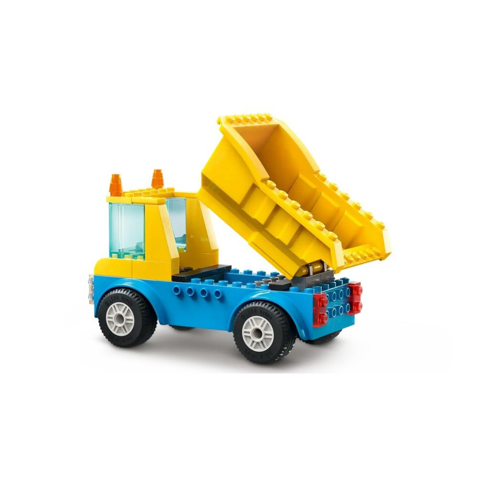 Конструктор Строительный грузовик и шаровидный кран LEGO 60391, 235 деталей