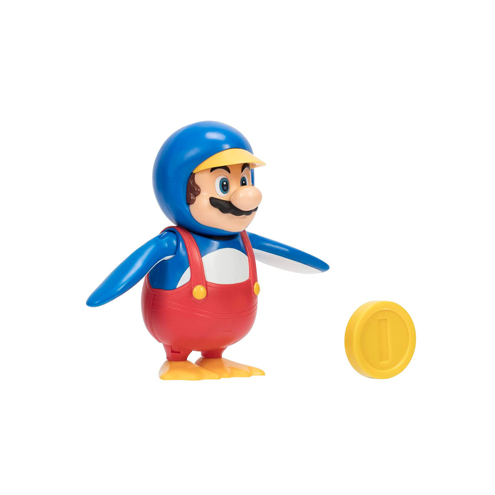 Ігрова фігурка МАРІО-ПІНГВІН SUPER MARIO 40824i 10 см з аксесуарами