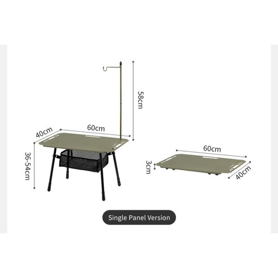 Складной стол CNK2450JJ025 Naturehike 6977465868855 размер 60х40 см