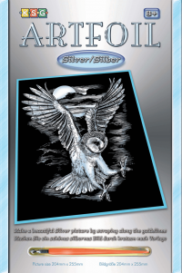 Набор для творчества Sequin Art ARTFOIL SILVER Barn Owl SA0537