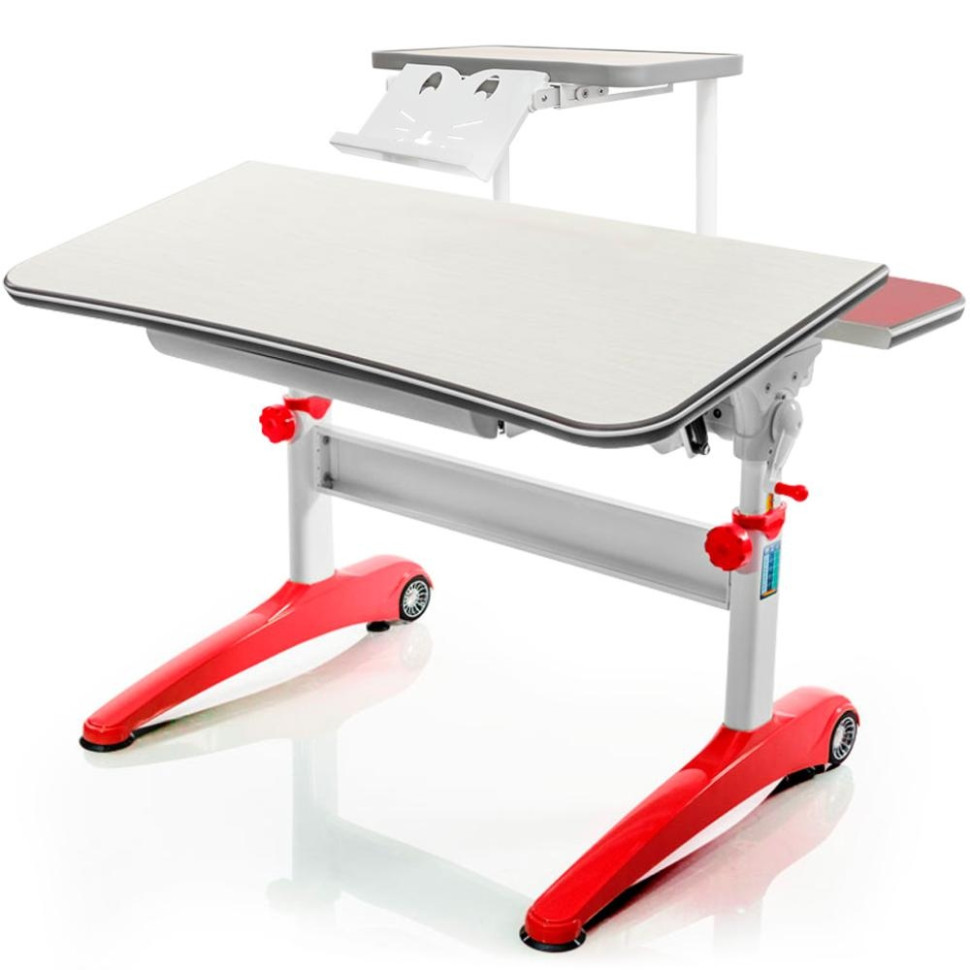 Стол с полкой Ferrari BD-S50 TG Mealux BD-150 F/R + BD-S50 TG, Red