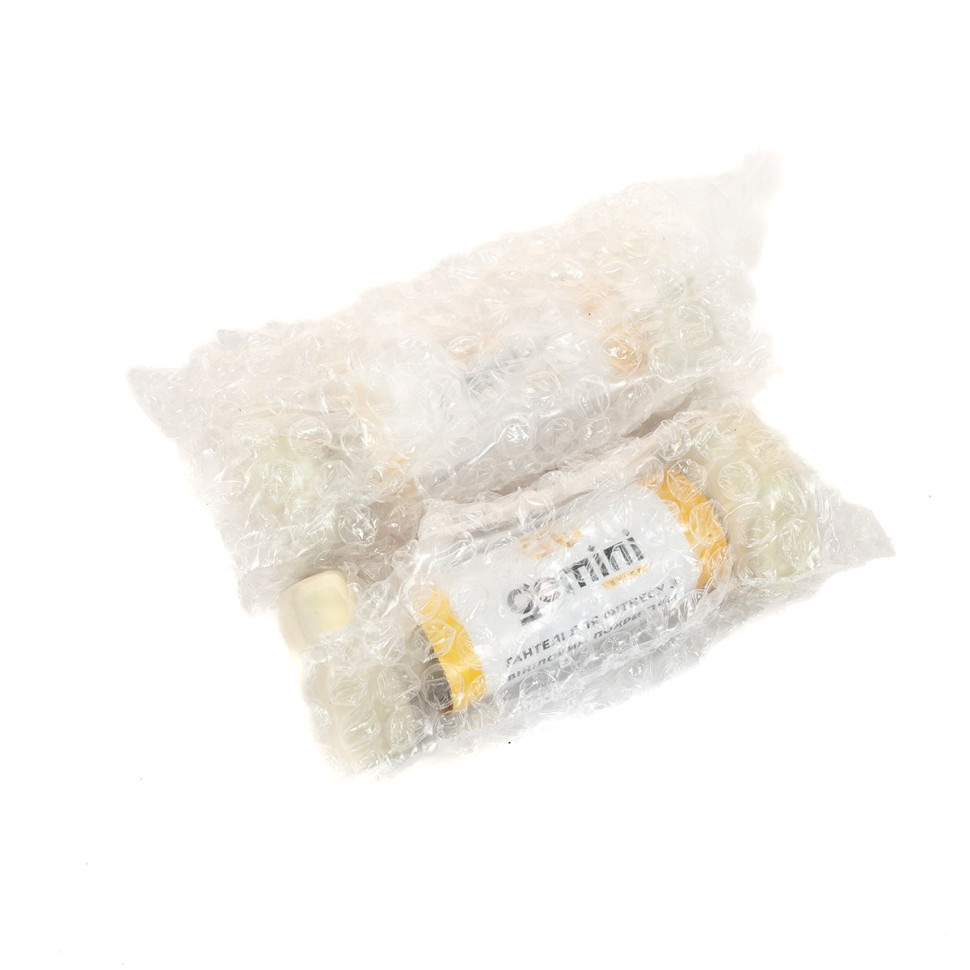 Гантели для фитнеса с виниловым покрытием Gemini Sport GSD-0.5MILK 2 шт, по 0.5 кг, бежевые