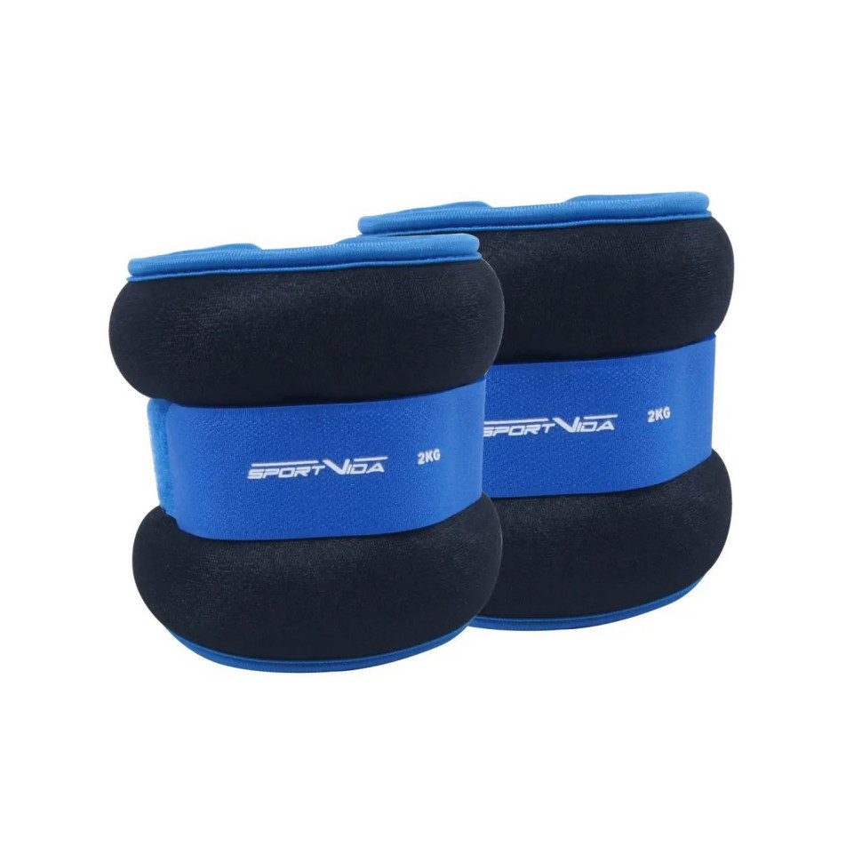Утяжелители для ног и рук SportVida SV-HK0036, 2 x 2 кг