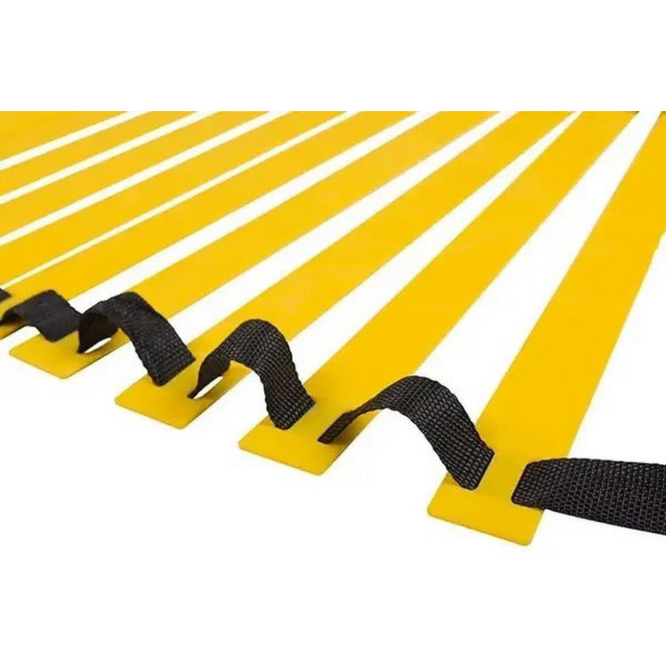 Координационная лестница для тренировки скорости Agility Speed Ladder Power System PS-4087 Black/Yellow