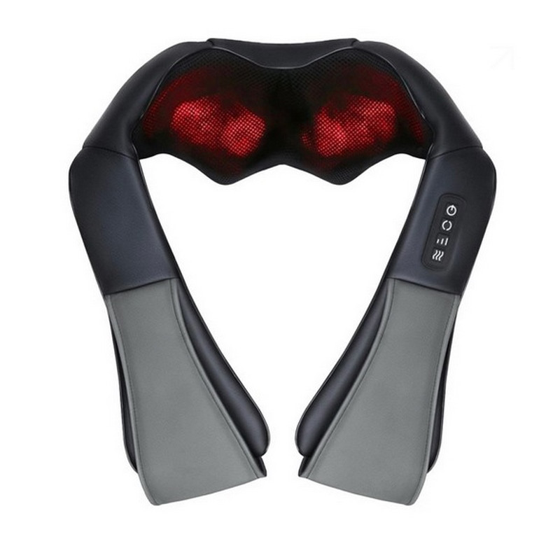 Масажер для шиї Shiatsu EasyFit EF-2101 шиацу-масаж плечей і тіла роликовий