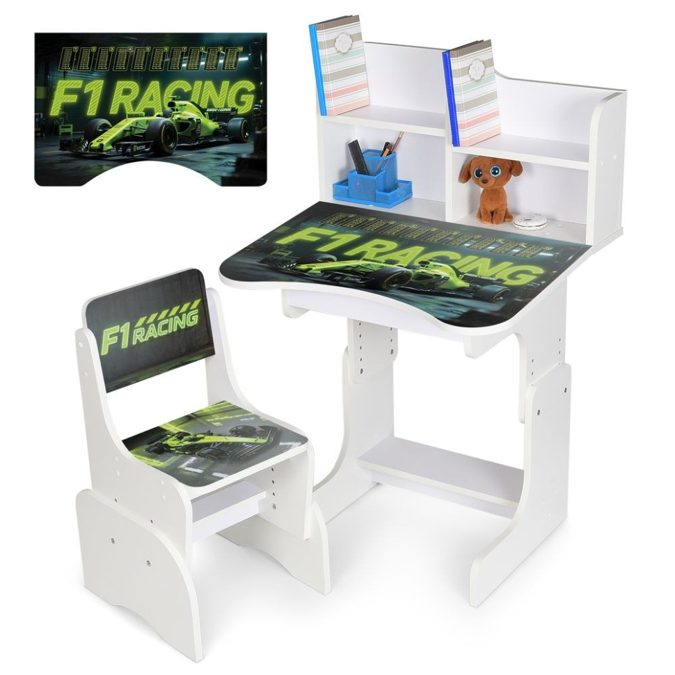 Дитяча парта Bambi N 2071-30-1 висота 3 положення, зі стільчиком