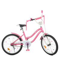 Велосипед дитячий PROF1 Y2091 20 дюймів, рожевий