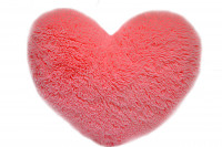 Плюшевая подушка Алина Сердце розовое 22см Сер2-роз