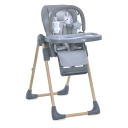 Стульчик для кормления CRAFT El Camino ME 1115-W Gray, до 15 кг