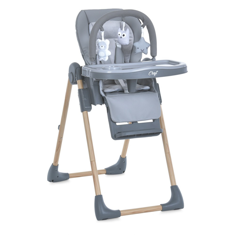 Стільчик для годування CRAFT El Camino ME 1115-W Gray, до 15 кг