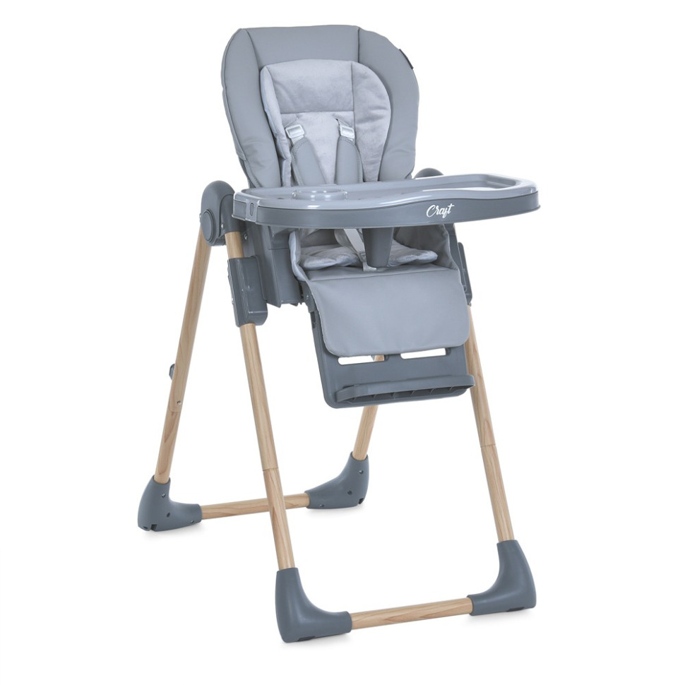 Стільчик для годування CRAFT El Camino ME 1115-W Gray, до 15 кг