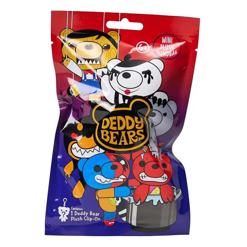 Дитяча іграшка-сюрприз плюшева з кліпсою Deddy Bears DB418PQ