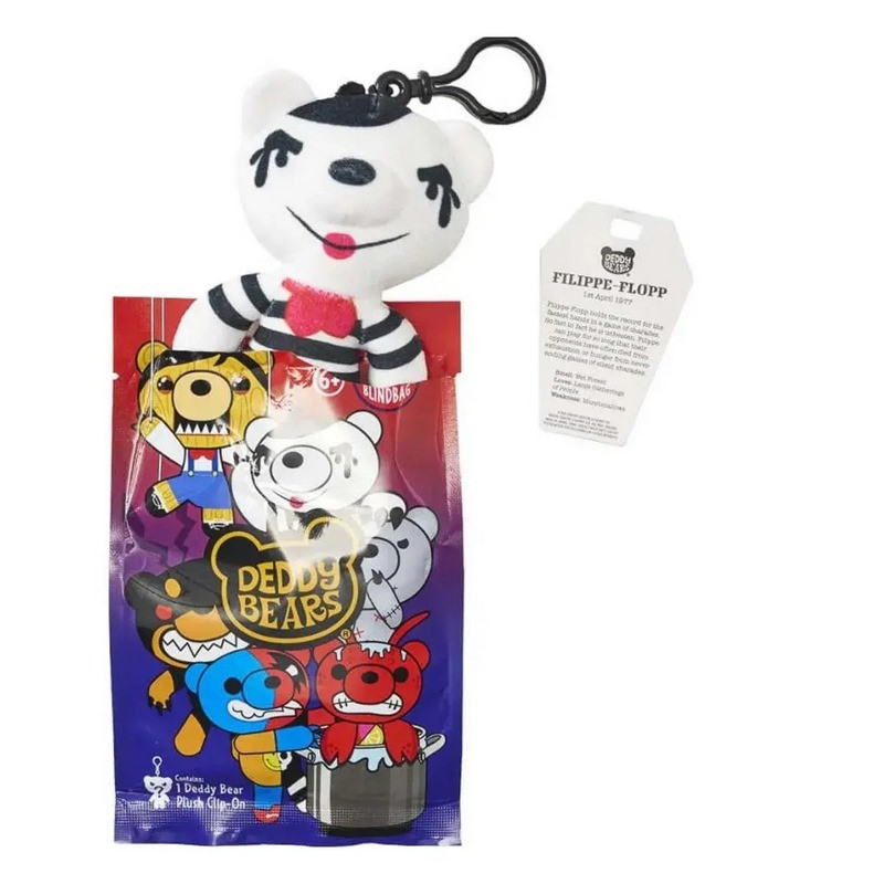 Дитяча іграшка-сюрприз плюшева з кліпсою Deddy Bears DB418PQ