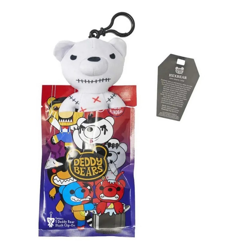 Дитяча іграшка-сюрприз плюшева з кліпсою Deddy Bears DB418PQ