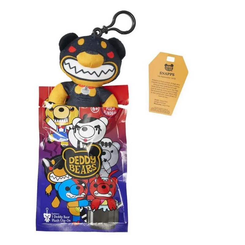 Дитяча іграшка-сюрприз плюшева з кліпсою Deddy Bears DB418PQ